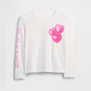 Gap - NWT - relaxed fit “Love is in the Air” long sleeve tee